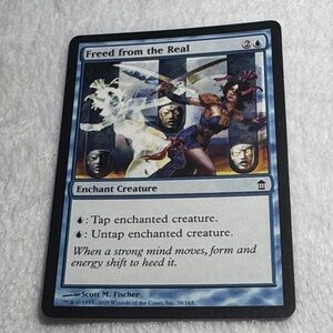 MTG Magic the Gathering Freed from the Real